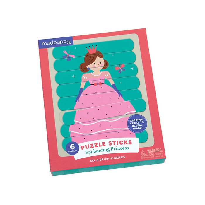Puzzle Sticks, Princesse enchantée, Mudpuppy
