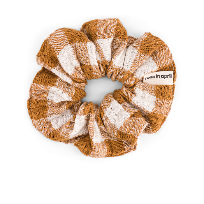 Scrunchie Karamell, Rose in April