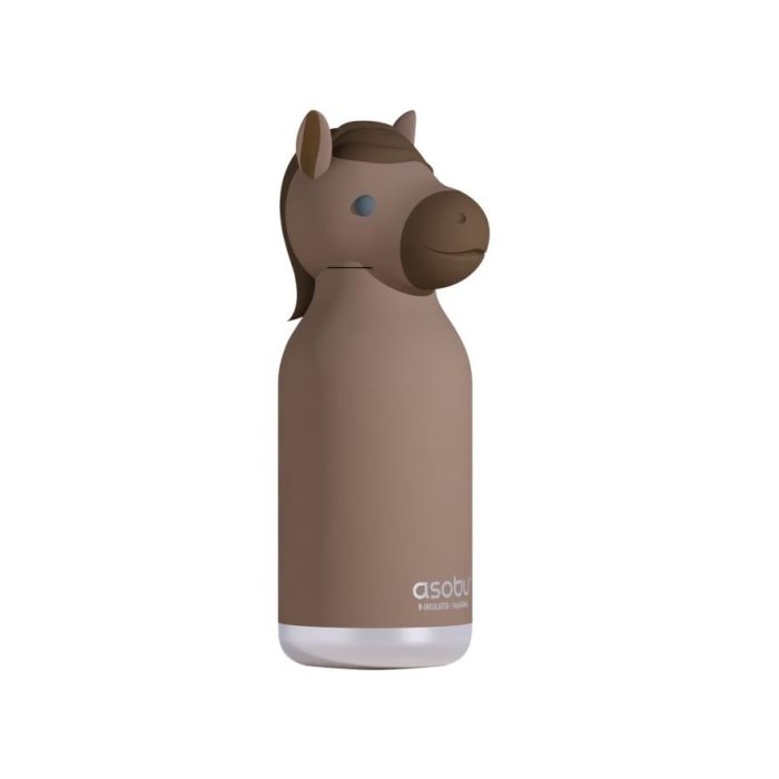 Trinkflasche Bestie Bottle, Pferd Hazel, asobu
