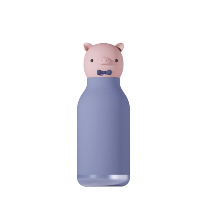 Trinkflasche Bestie Bottle, Schwein Pip, asobu