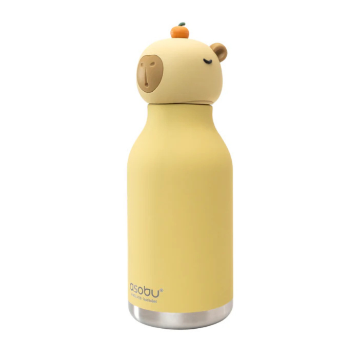 Trinkflasche Bestie Bottle, Capybara Mochi, asobu