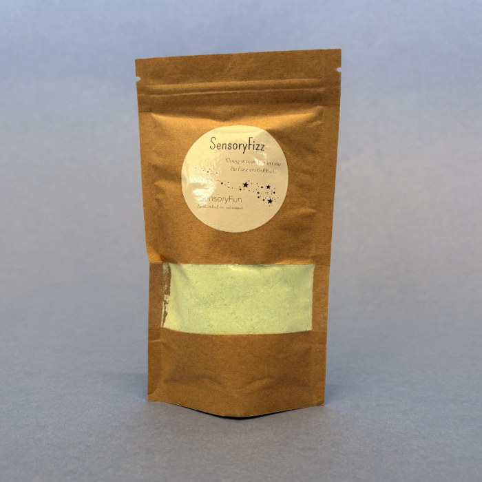 SensoryFizz Brausepulver, Grün, Kiddi
