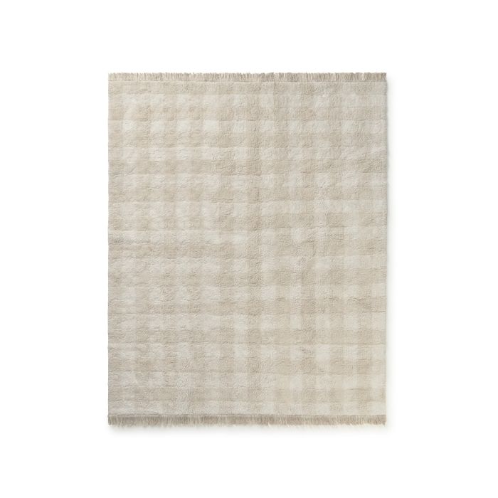Teppich Vichy Ivory, waschbar 90x120 cm, Swan Lake, Lorena Canals Teppich Vichy Ivory, waschbar 90x120 cm, Swan Lake, Lorena Canals