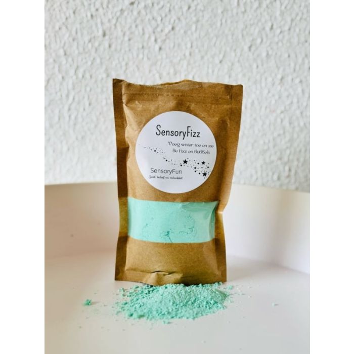 SensoryFizz Brausepulver, Blau, Kiddi