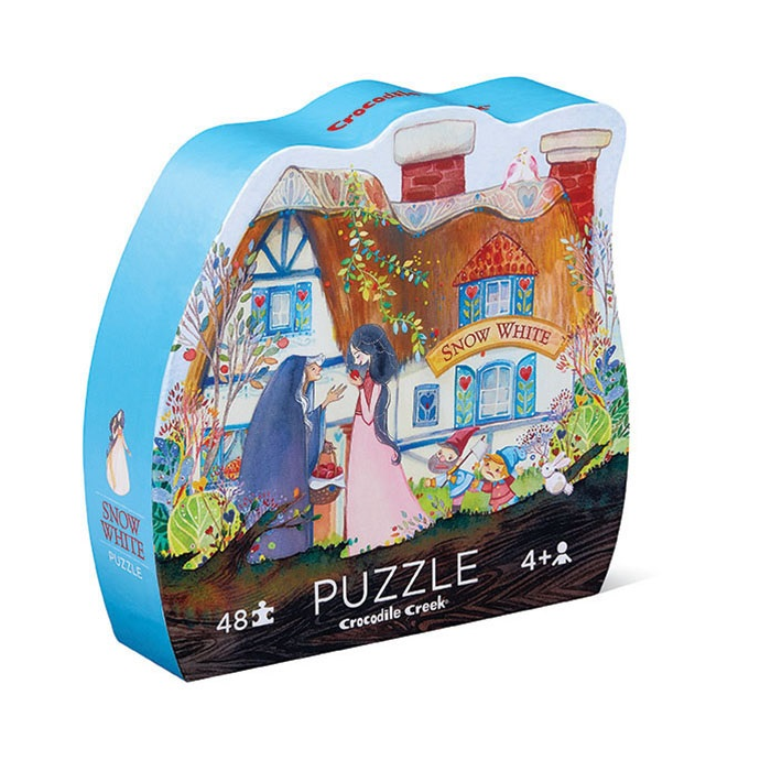 Puzzle Blanche Neige 48 pcs., Crocodile Creek