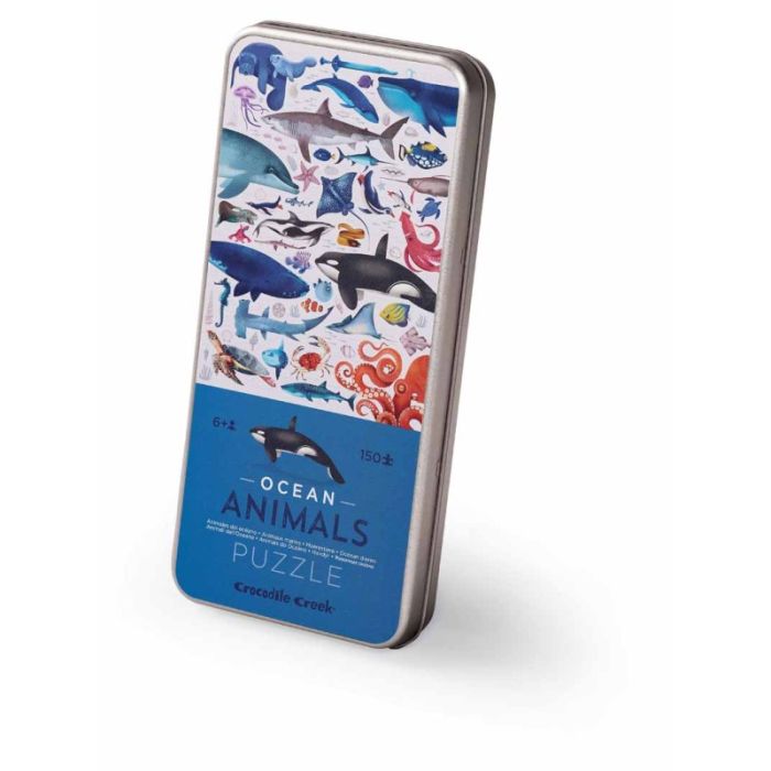 Tin Puzzle Meerestiere, Crocodile Creek