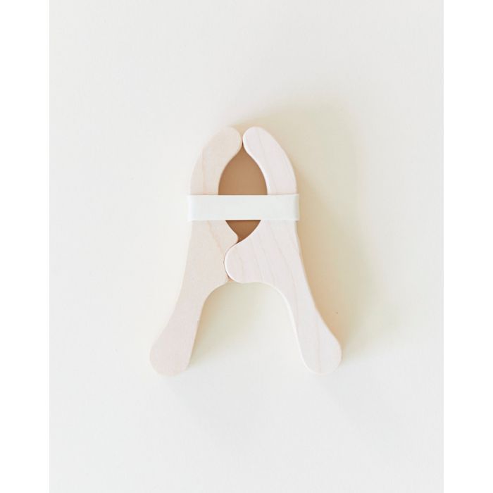 Clips de jeu en bois, lot de 4, Sarah's Silks