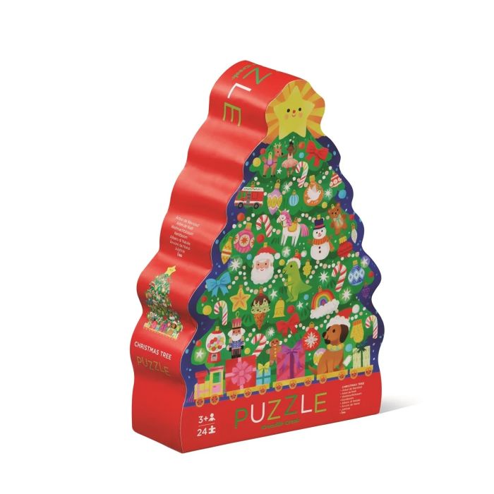 Maxi puzzle, arbre de Noël 24pcs, Crocodile Creek