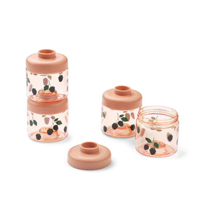 Dominique Baby Food Tritan Boxes 100 ML 4-Pack, berry LIEWOOD