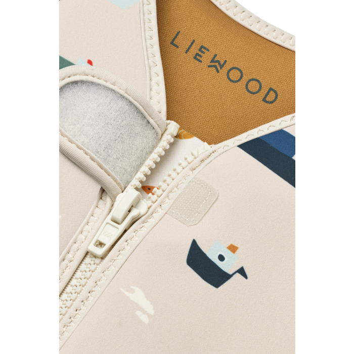 Dove Swim Vest, 19-30kg, Sailing / Sandy,LIEWOOD