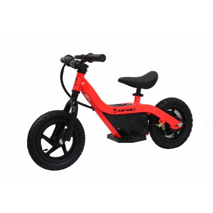 Kidywolf Balance Bike - red version elektro