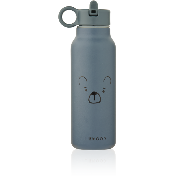Falk Water Bottle 350 ml,Mr bear whale blue,LIEWOOD