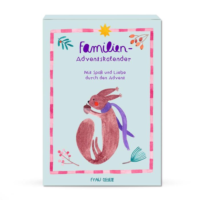 Adventskalender-Karten, Familienadventskalender (2.Edition), Frau Ottilie 
