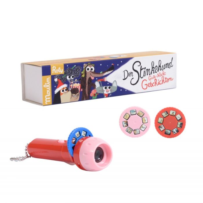 Geschichtenlampe (De) Der Stinkehund, Ecole des Loisirs, Moulin Roty