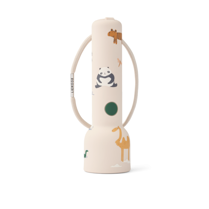 Gry bedruckte Taschenlampe, Around the world, Sandy, LIEWOOD
