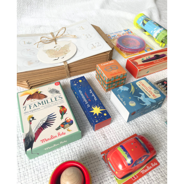 DIY Adventskalender Variante 1, inkl. 12 einzigartiger Artikel