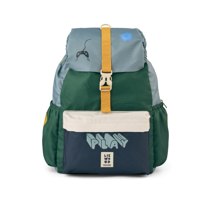 Johnny School Backpack, Play Multi Mix, Liewood