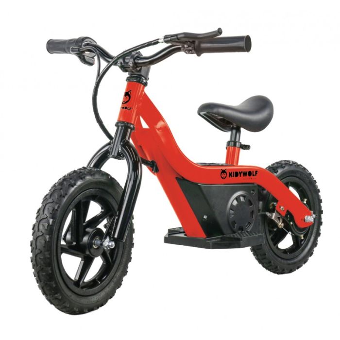 Kidywolf Balance Bike - red version elektro