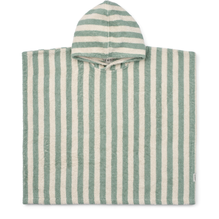 Koi Frottee-Poncho, Pfefferminz,  3-4 Y, LIEWOOD