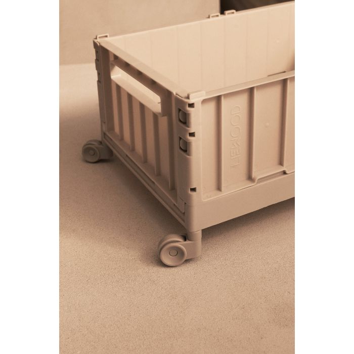 Weston Aufbewahrungsbox L mit Räder,Sandy, Liewood