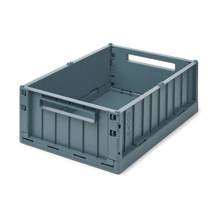 Weston Aufbewahrungsbox L, Whale blue, LIEWOOD