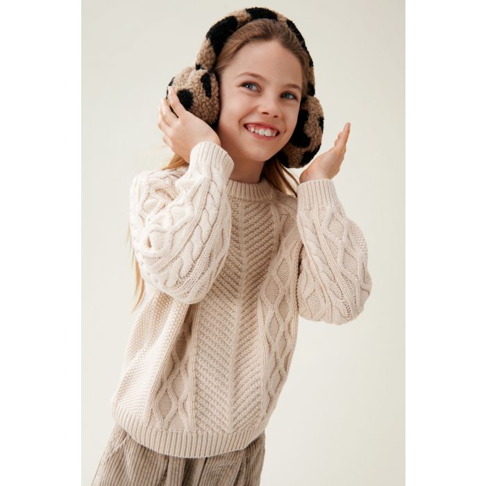 Albero Pile Ohrenwärmer, Mega leo / Oat mix, Liewood