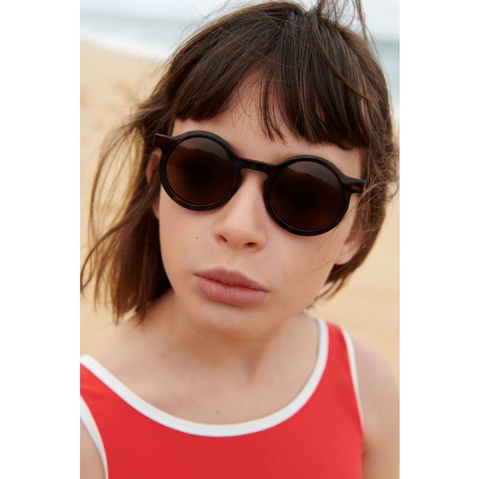 Darla Sonnenbrille 4 bis 10 Jahre, Dark Tortoise Shiny