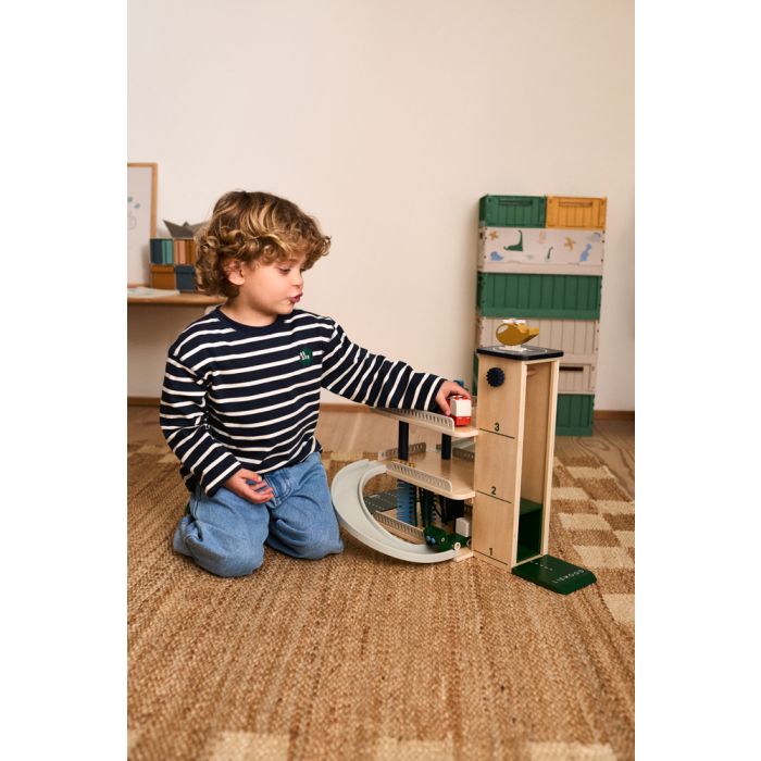 Weston Aufbewahrungsbox Grösse M 2er Pack, Dino roar, LIEWOOD