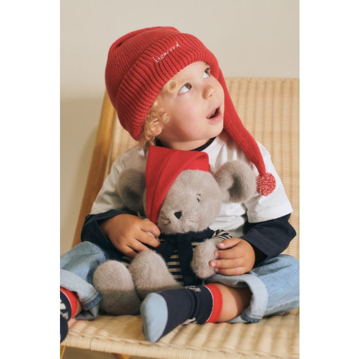 Alf Weihnachtsmütze mit Stickerei, apfelrot 4/6 Y, Liewood Alf Weihnachtsmütze mit Stickerei, apfelrot 4/6 Y, Liewood