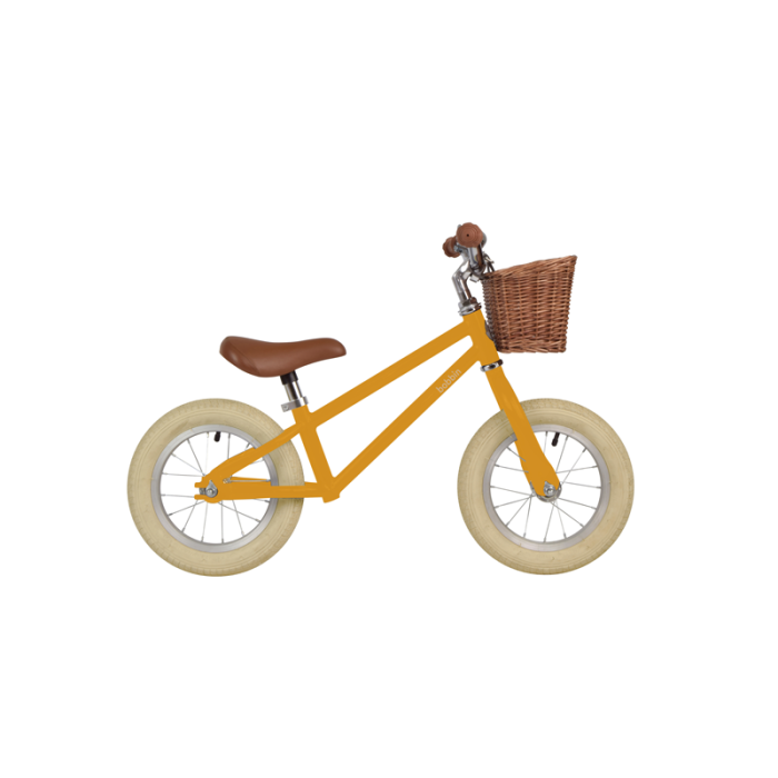 Laufrad Moonbug Balance Bike, 2-4 Jahre, senfgelb, Bobbin