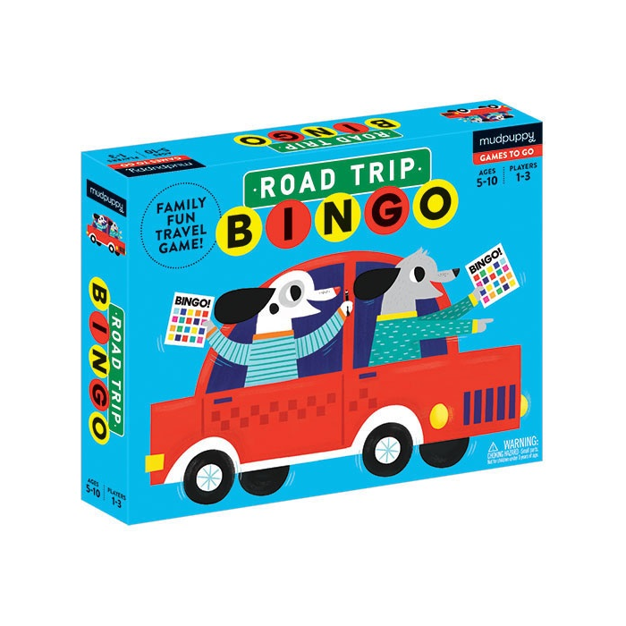 Guessing Games Road Trip Bingo, Mudpuppy