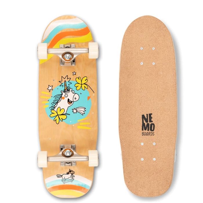 Nemo Boards Corkgrip, Einhorn, Skateboard