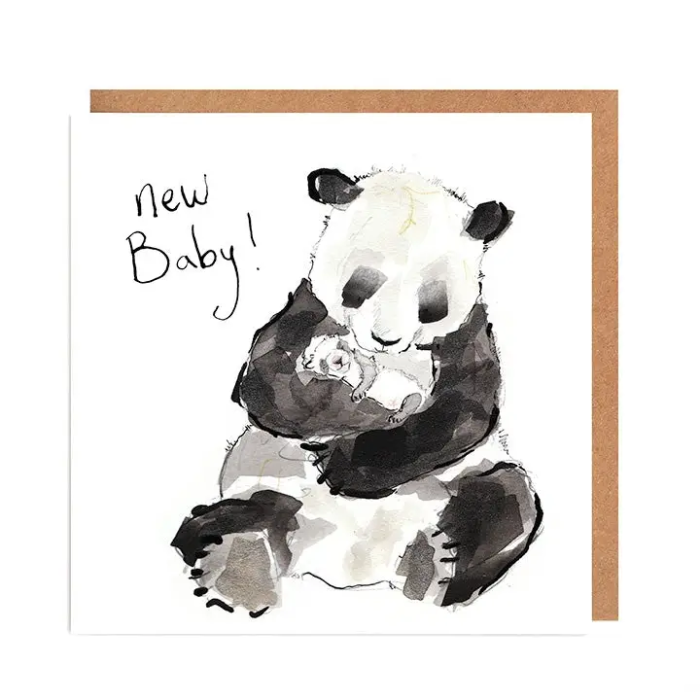 New Baby Panda-Karte — Mona & Jasmin , Catherine Rayner