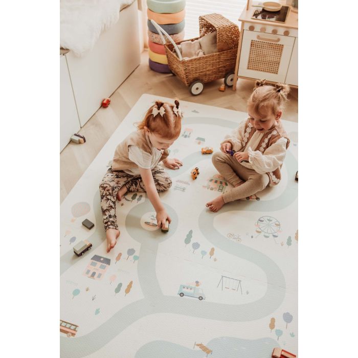 Spielmatte village EEVAA, Puzzlematte, Play&Go