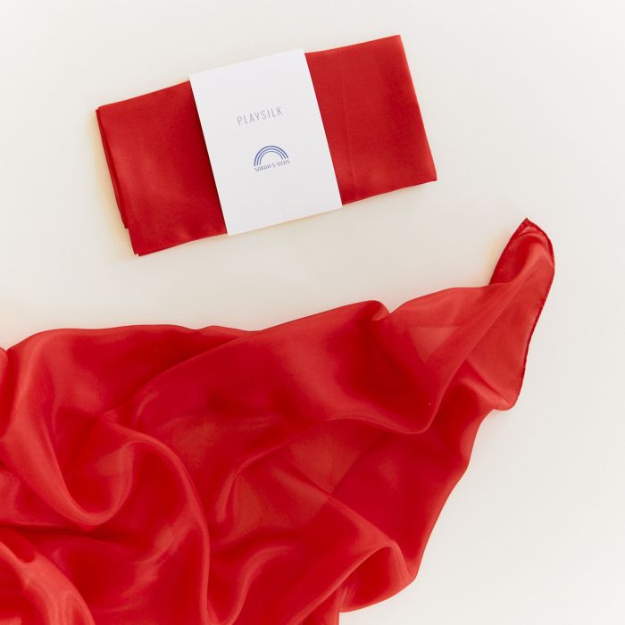 Playsilks - Seidentücher zum Spielen und Dekorieren, Red, Sarah's Silks