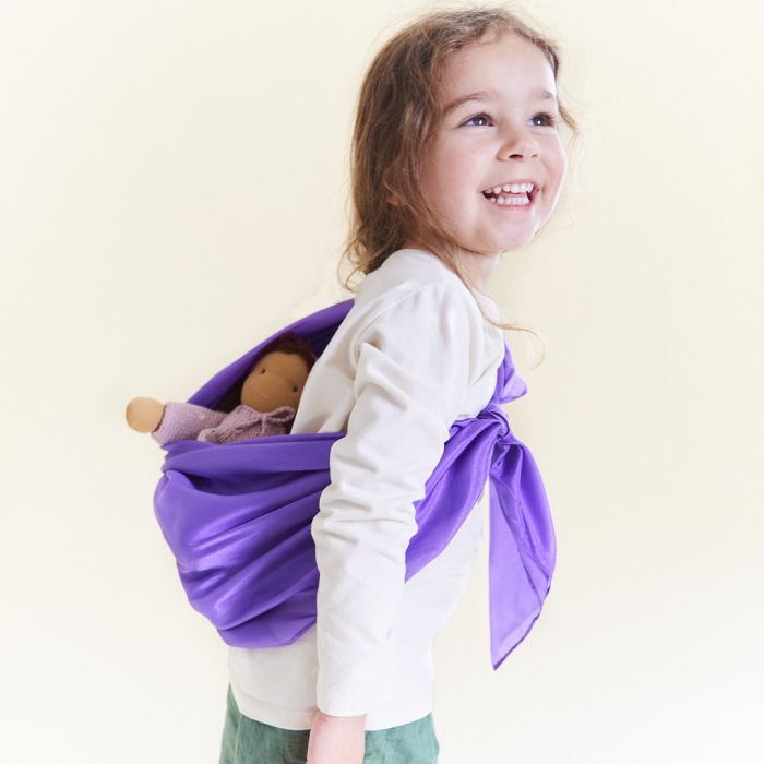 Playsilks - Seidentücher zum Spielen und Dekorieren, Violett, Sarah's Silks