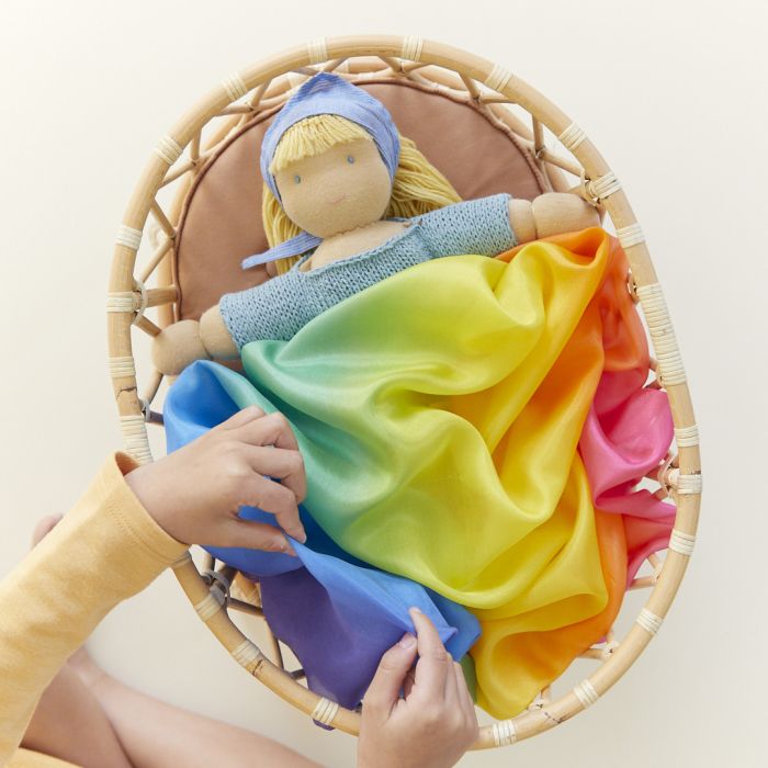 Enchanted Playsilks - Seidentücher zum Spielen und Dekorieren, Regenbogen, Sarah's Silks