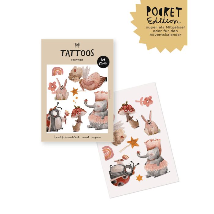 Mini Tattoos, Feenwald, Halfbird