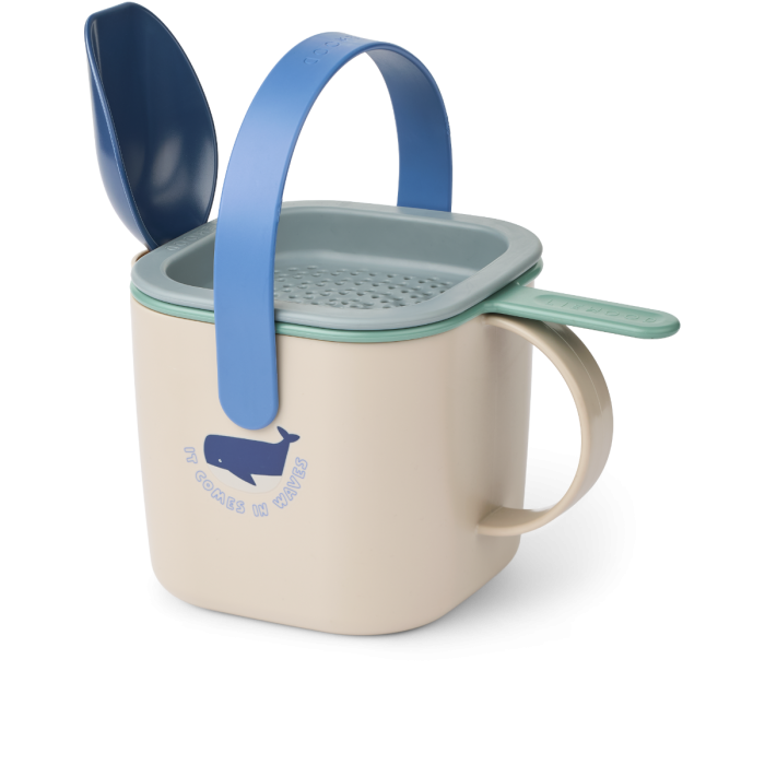 Roald Sand Set,Shark / Dove blue,LIEWOOD