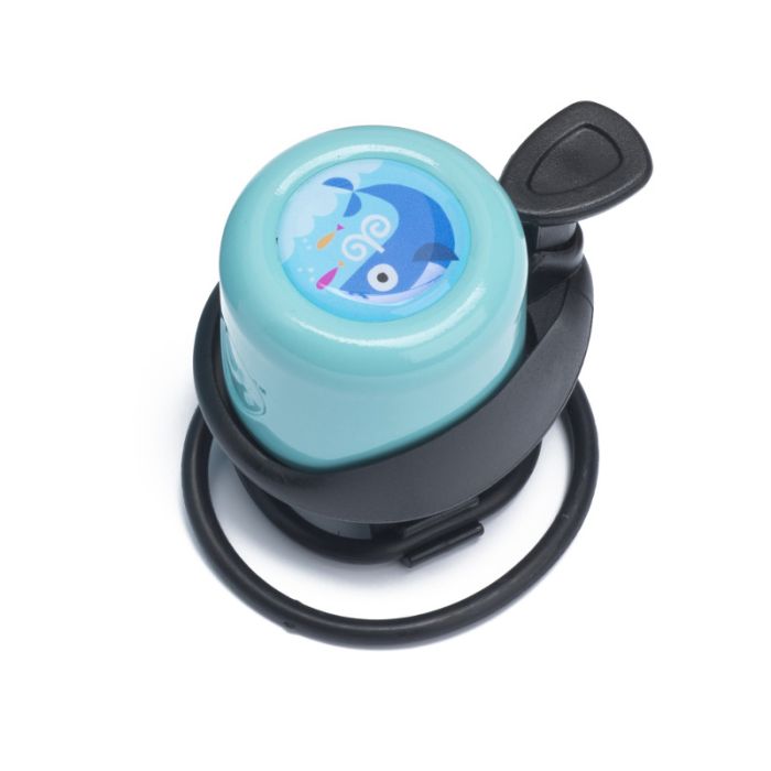 Sonnette de vélo bleu, WISHBONE