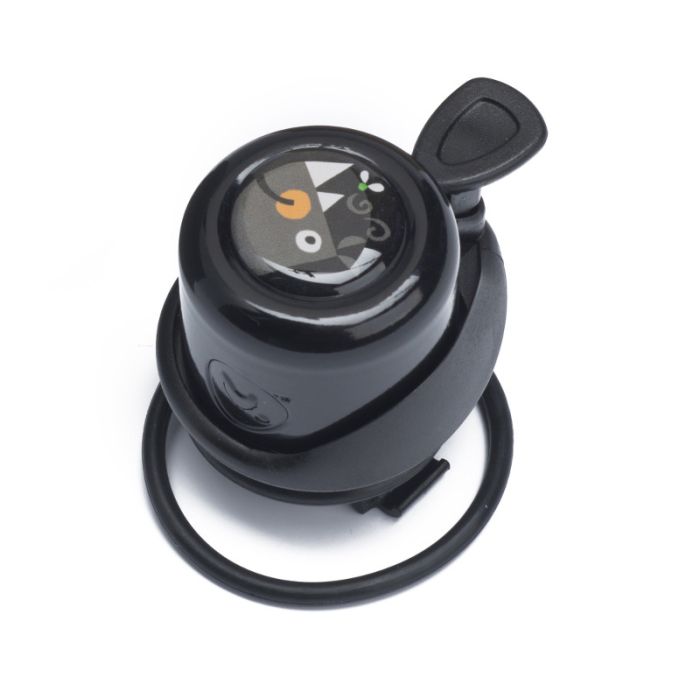 Sonnette de vélo noir, WISHBONE