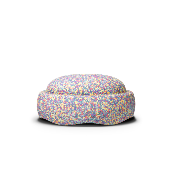 Stapestein confetti pastel