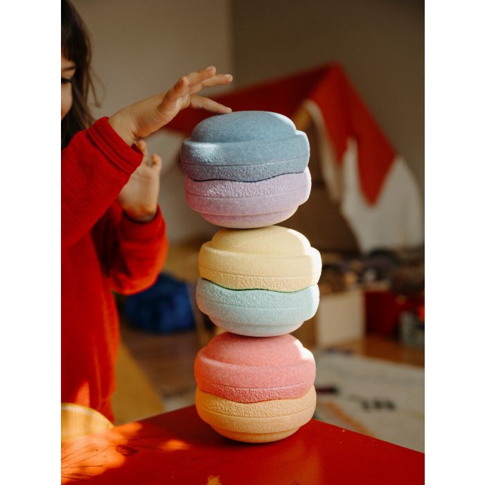 Stapelstein Orginal Mini Rainbow Pastel