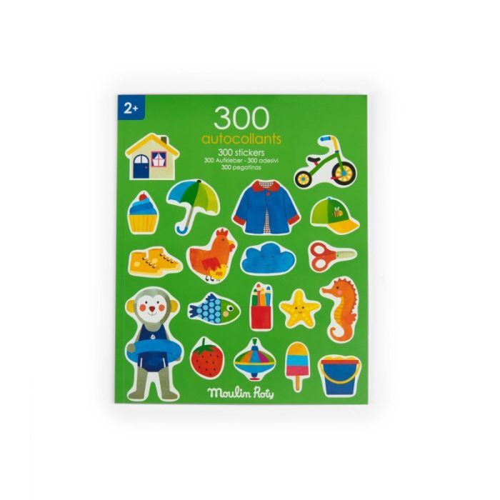 Stickerheft (300 St.) Les Popipop, Moulin Roty
