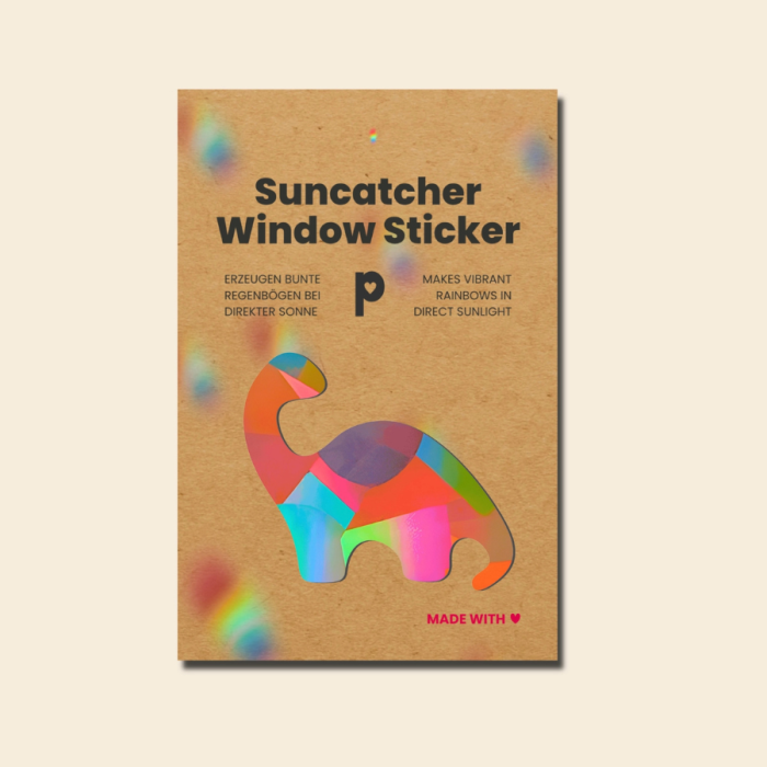 Suncatcher Window Sticker, Dino, Plottkowski