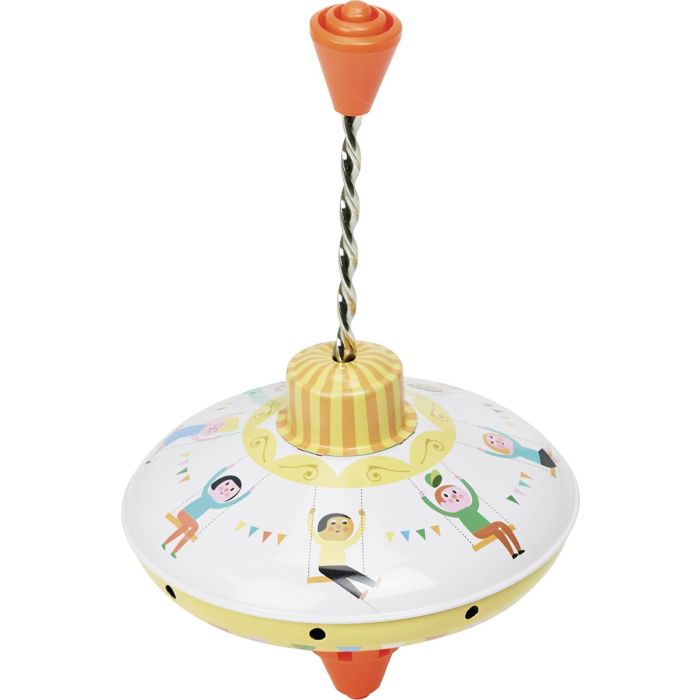 Toupie métal blanc, Ingela P.Arrhenius, Vilac