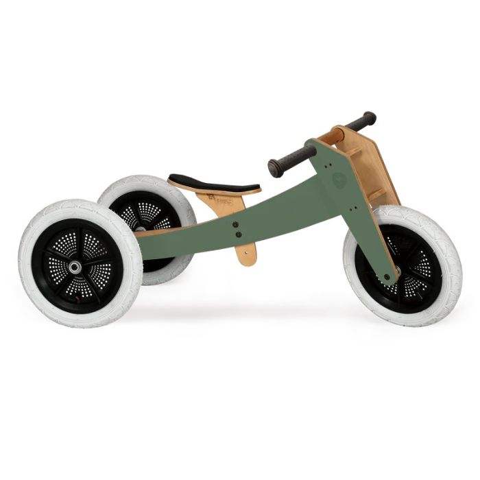 Wishbone Bike Original Pine Green, 3 in 1