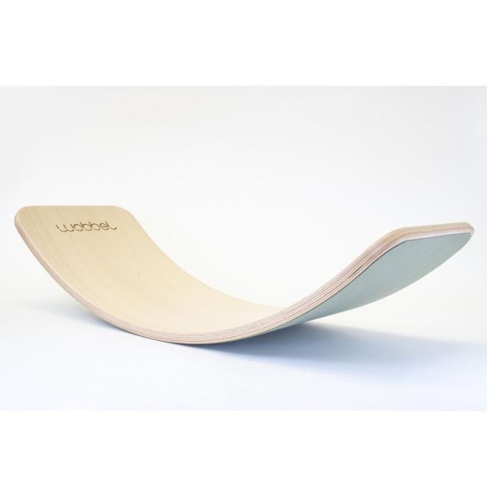 Wobbel Original transparent lacquer / felt forest green