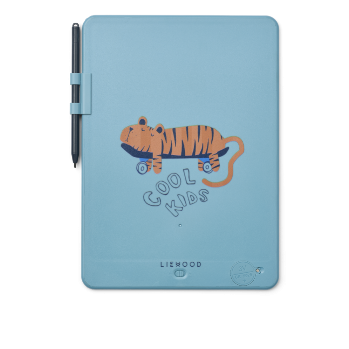 Zora Magic Drawing Board 10 Inches,Tiger / Beach blue,LIEWOOD
