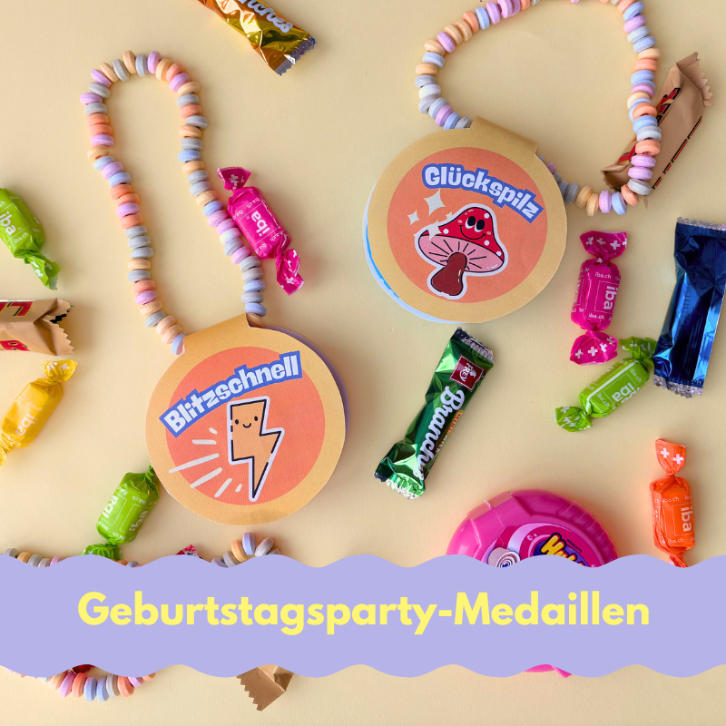 Geburstagsparty-Medalillen Download